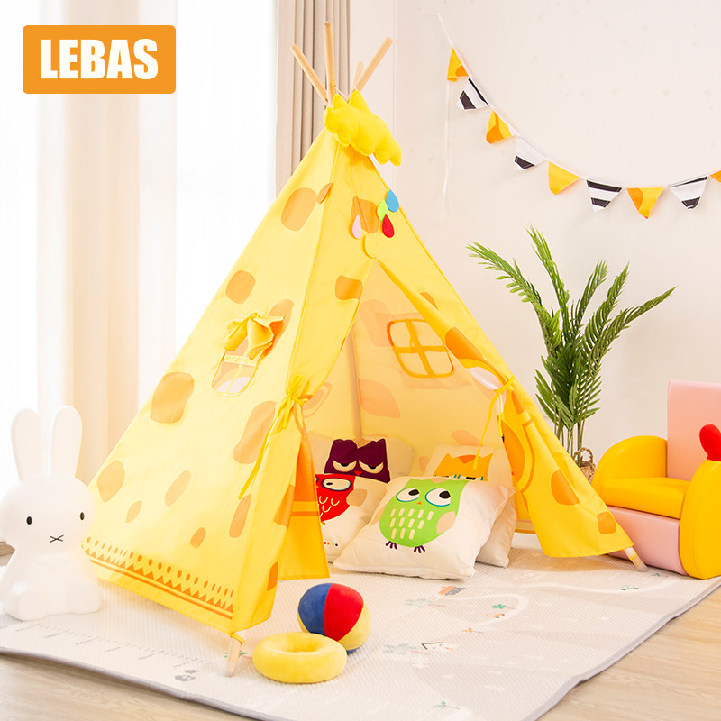 新品lebas儿童帐篷室内女孩游戏屋 乐巴士儿童帐篷/游戏屋