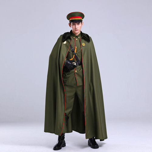 老九门少帅服军阀衣男cosplay服装民国军阀装大帅服佛爷披风斗篷 - 图2