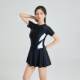Xizilan women's skirt-style split swimsuit with large breasts and large cups
