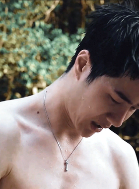 王一博同款小骨头项链