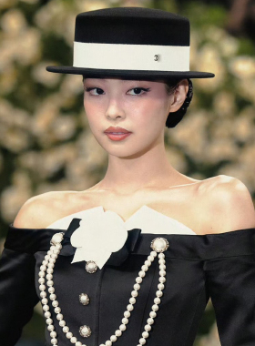 Jennie同款小香礼帽高级感