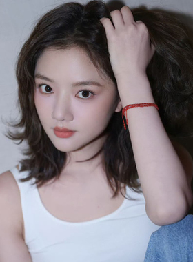 任敏同款手链红手绳手串