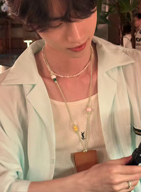 赵磊同款眼镜夹服饰搭配