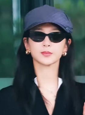 杨紫同款头巾帽美式复古紫色格纹绑带棒球帽嘻哈时尚遮阳鸭舌帽潮