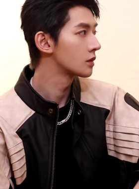 邓为同款项链满钻菱形古巴链