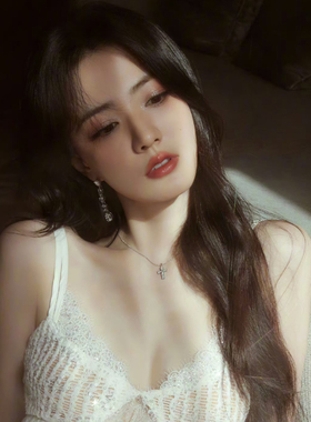 徐璐同款十字架项链女