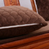 Màu sắc tốt sofa gỗ đệm bốn mùa vải Trung Quốc phong cách gỗ gụ đệm đệm chống trượt xốp phổ biến tùy chỉnh - Ghế đệm / đệm Sofa đệm ghế bàn ăn Ghế đệm / đệm Sofa