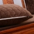 Màu sắc tốt sofa gỗ đệm bốn mùa vải Trung Quốc phong cách gỗ gụ đệm đệm chống trượt xốp phổ biến tùy chỉnh - Ghế đệm / đệm Sofa