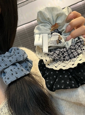 .2025新款巨好看头绳多巴胺小女孩皮筋正流行爆款发圈婴幼儿小发