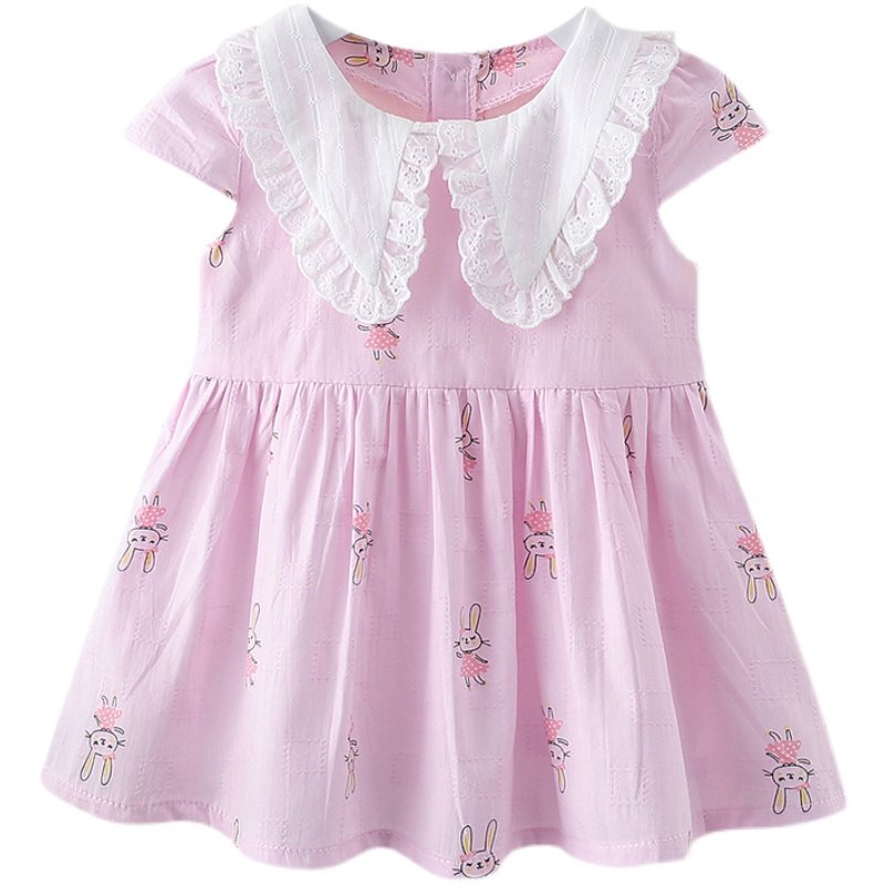 宝宝连衣裙夏装2024新款韩版婴儿公主裙纯棉儿童女童夏天裙子薄款,淘宝优惠券,粉丝福利购,淘宝优惠卷