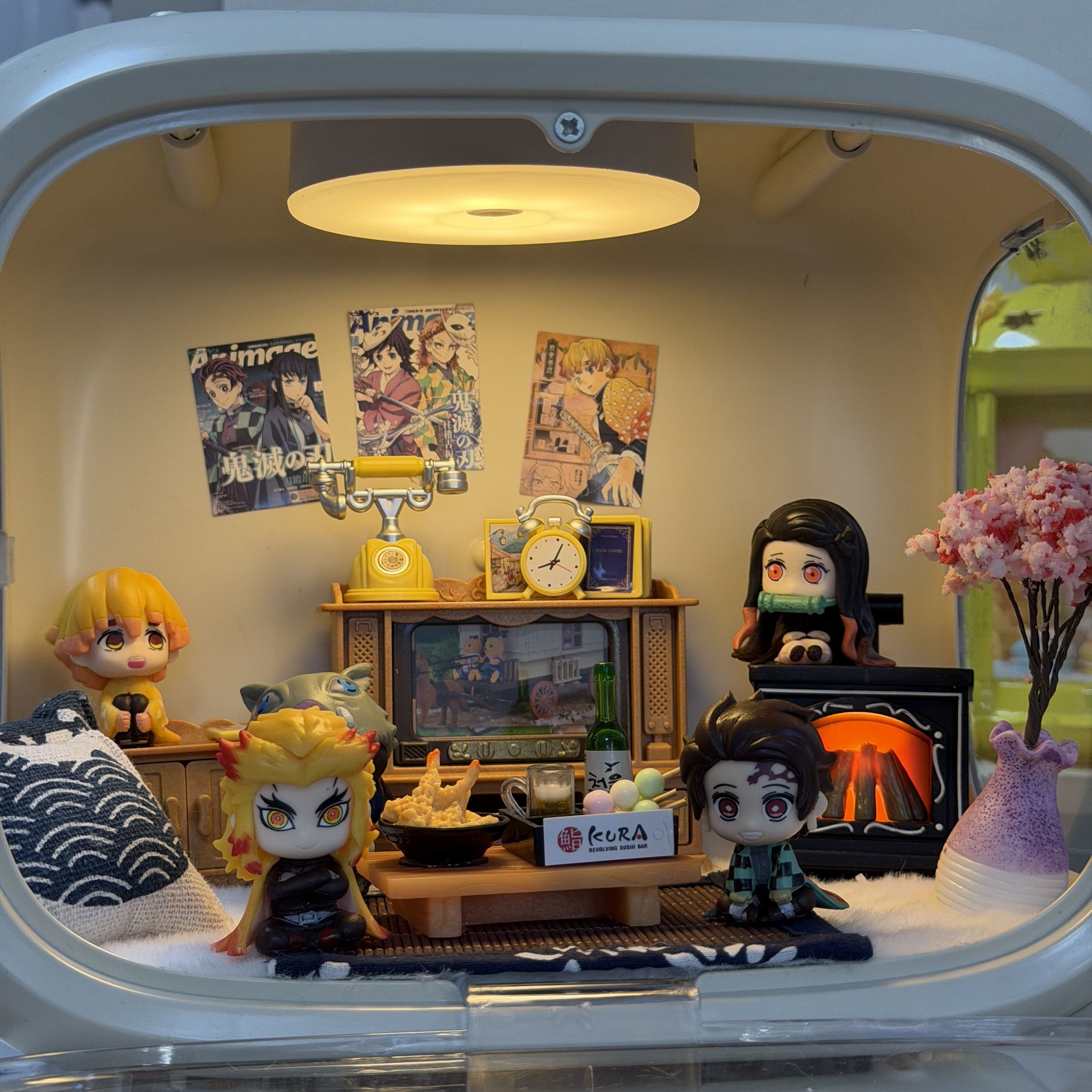 鬼灭之刃诞生花系列盲盒手办动漫潮玩公仔周边生日礼物桌面小摆件,淘宝优惠券,粉丝福利购,淘宝优惠卷