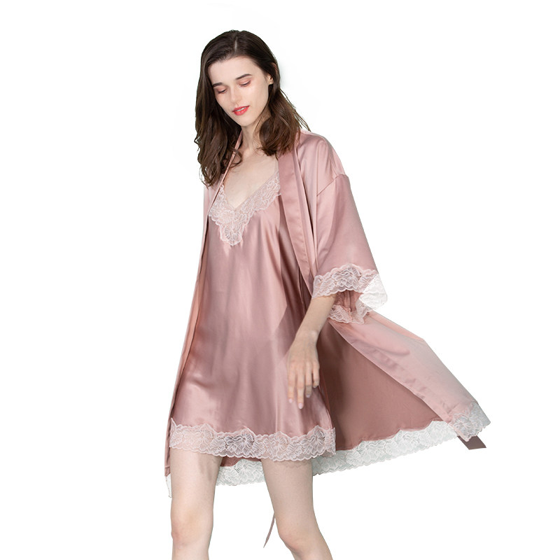 御庭性感吊带两件套春夏新品睡裙 御庭睡衣/家居服套装