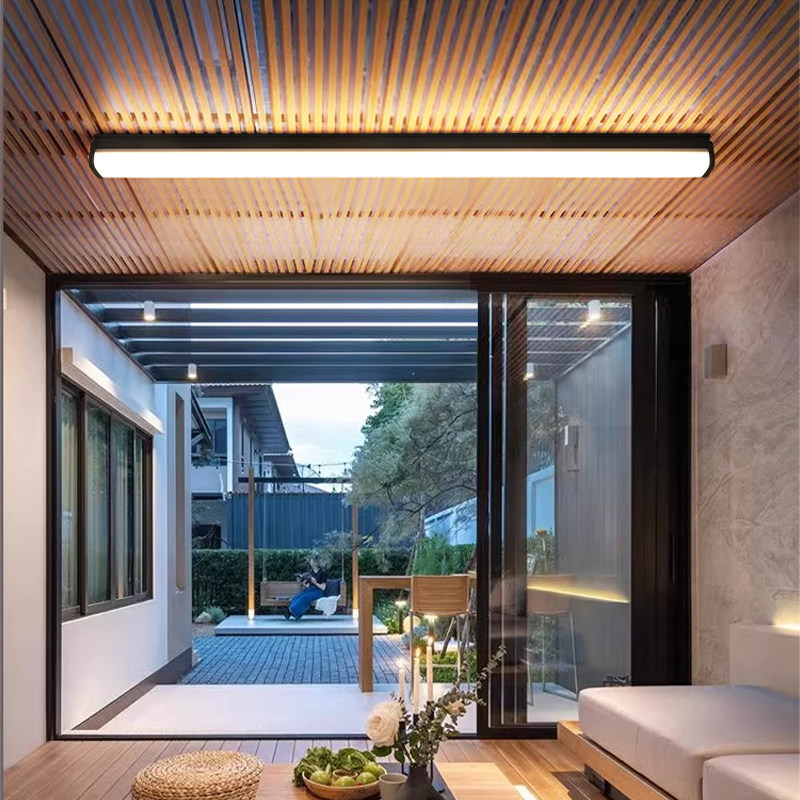 防蚊虫阳光房专用灯户外阳台过道玄关客厅雨棚长条吸顶照明灯,淘宝优惠券,粉丝福利购,淘宝优惠卷