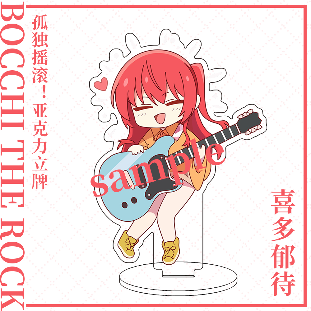 孤独摇滚系列摆件后藤一里喜多郁代伊地之虹夏立牌二次元动漫周边 - 图1