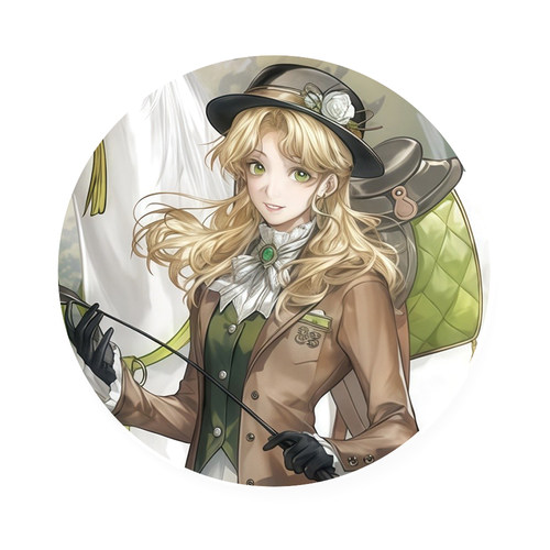 诡秘之主镭射徽章休.迪尔查阿蒙莎伦吧唧谷子小说周边 - 图3