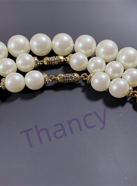 CWONDER人造珍珠三层项链