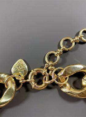 BJ打标红唇个性夸张短款项链