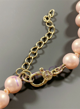 MONET打标短款琉璃珍珠项链