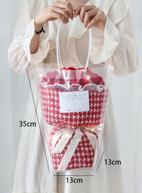 毛线手工仿真针织玫瑰精美特别花束成品送女友闺蜜生日礼物情人节