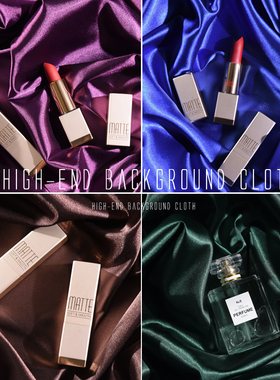 ins丝光布纯色背景布首饰饰品拍照背景布摆拍摄影背景布拍摄道具