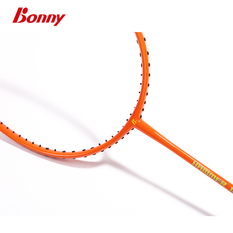 Bonny/波力专业力量训练拍 碳纤维120克加重设计重炮攻击羽毛球拍