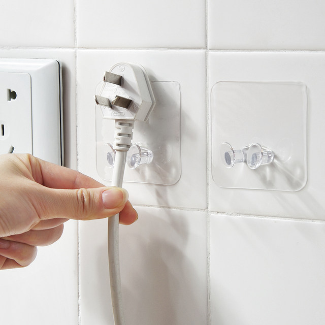 Creative home kitchen supplies and furniture household complete collection of practical bathroom power plug storage tool