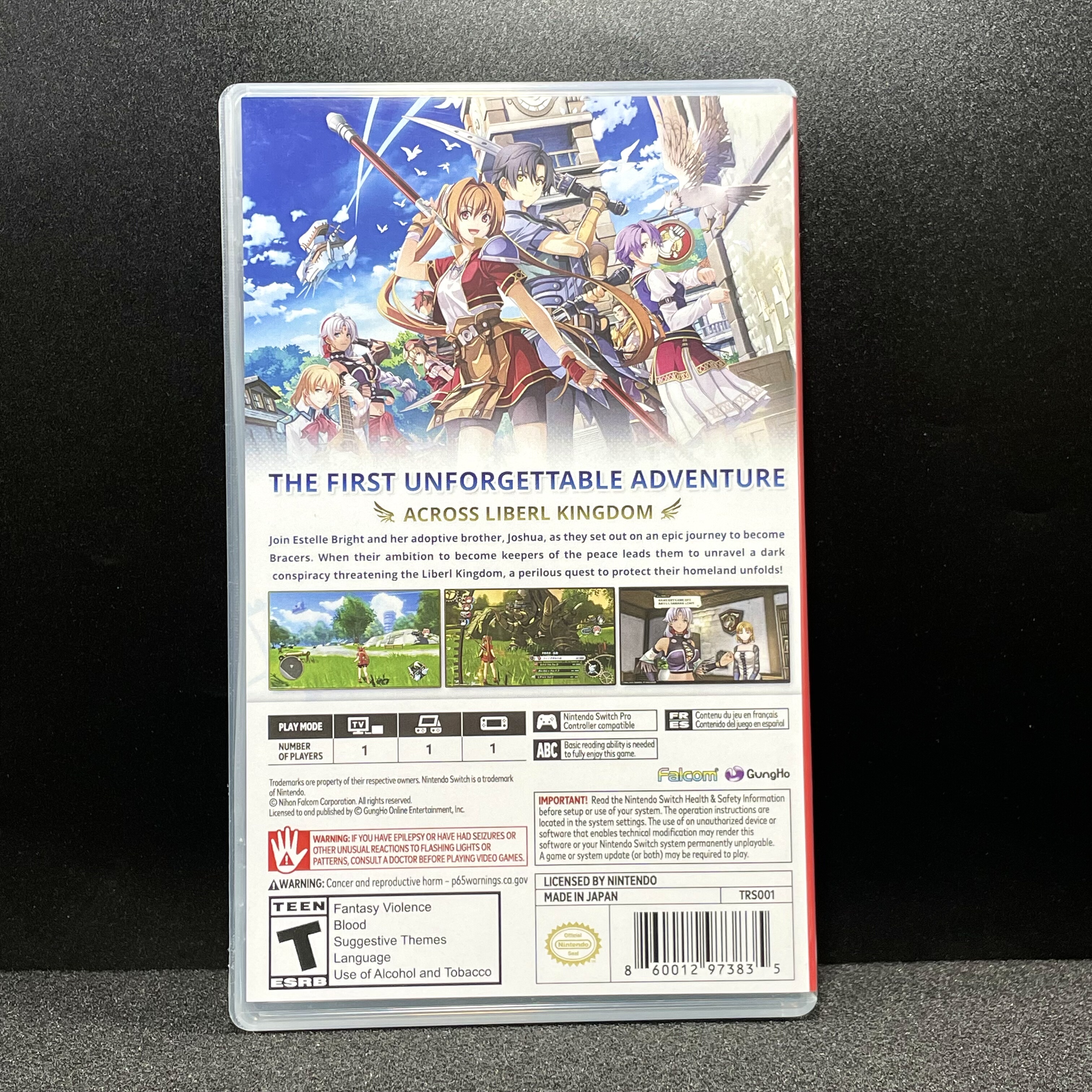 Switch ns国产包装盒 空之轨迹1st 自印封面 没有卡带 空盒,淘宝优惠券,粉丝福利购,淘宝优惠卷