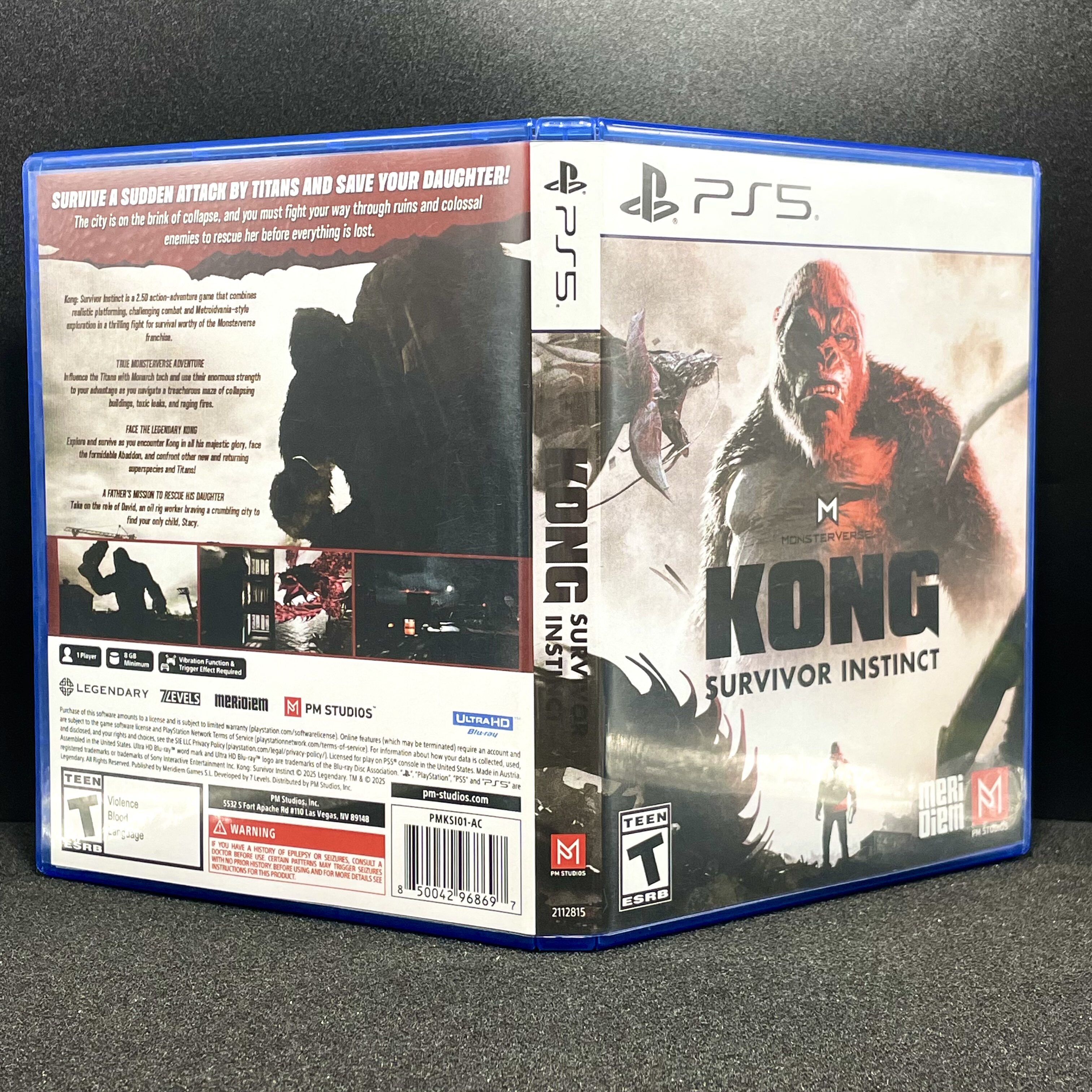 PS5国产包装盒 金刚 绝境求生 自印封面 没有光盘 空盒,淘宝优惠券,粉丝福利购,淘宝优惠卷