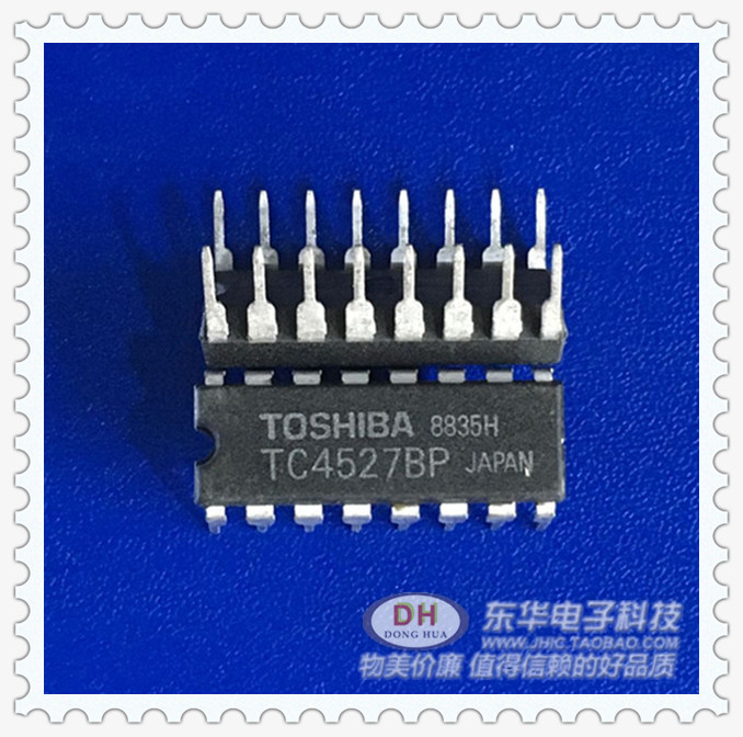 TC4527BP CD4527 DIP16全新现货CMOS BCD比率乘法器质优价廉 - 图1