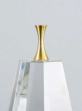 创意几何水晶样板间桌面装饰品