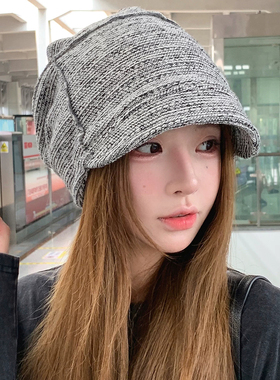 帽子女款2026新款秋冬学生显脸小