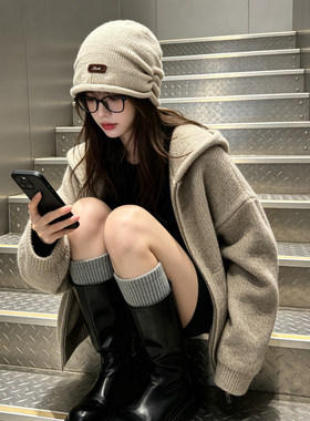 帽子女款2026新款秋冬学生显脸小