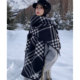 Women's scarf 2025 new winter student high-end sense