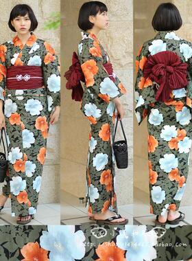 高级和服花朵蝴蝶结腰带