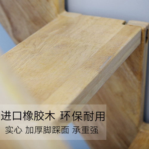 壁挂式高档伸缩楼梯拉伸隐形梯折叠靠墙直梯新型室内家用阁楼梯子 - 图2