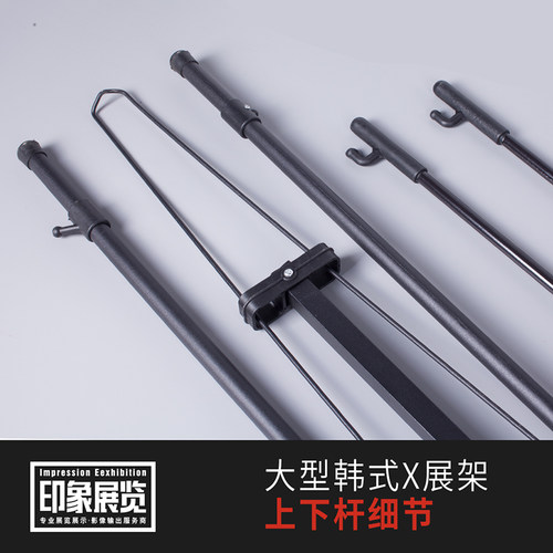 1.2*2米 120x200cm x展架易拉宝展示架pop架电影院大厅专用海报架 - 图0