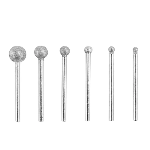 Vajrayana Head тонкая песчаная сферическая сплава грубая изумрудный изумруд, очищающий электрическую шлифовальную головку, руля с бриллиантами, шлифовальная ручка, шлифовальная ручка, шлифовальная игра