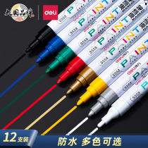 Able S558 PAINT PEN Pen White Note Pen waterproof not to drop color oily Mark stroke Shoe pen Pen Gold Black Industrial Tonic Lacquered Pen Vapor Car Writing Tool