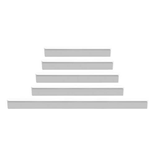 现代简约 白色一字型抽屉柜门拉手北欧衣柜橱柜门T形加长把手黑色 - 图3