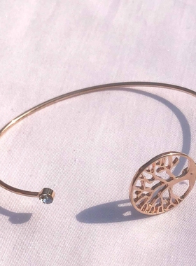 其他欧美女铜抽象手镯百搭超值