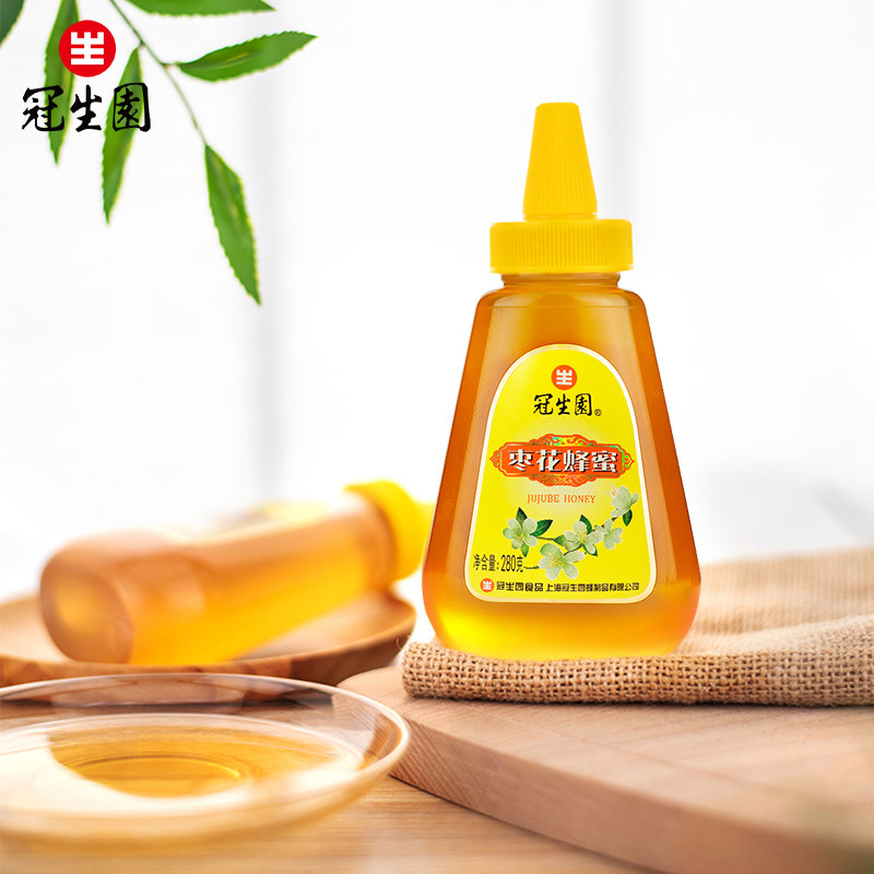 包邮冠生园枣花280g*3瓶组合装蜂蜜 冠生园食品蜂蜜