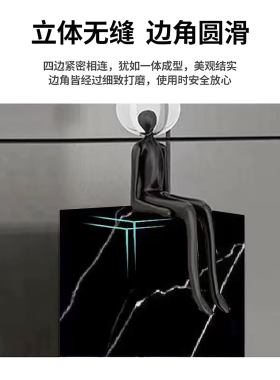 高端大理石岩板花架活动中
