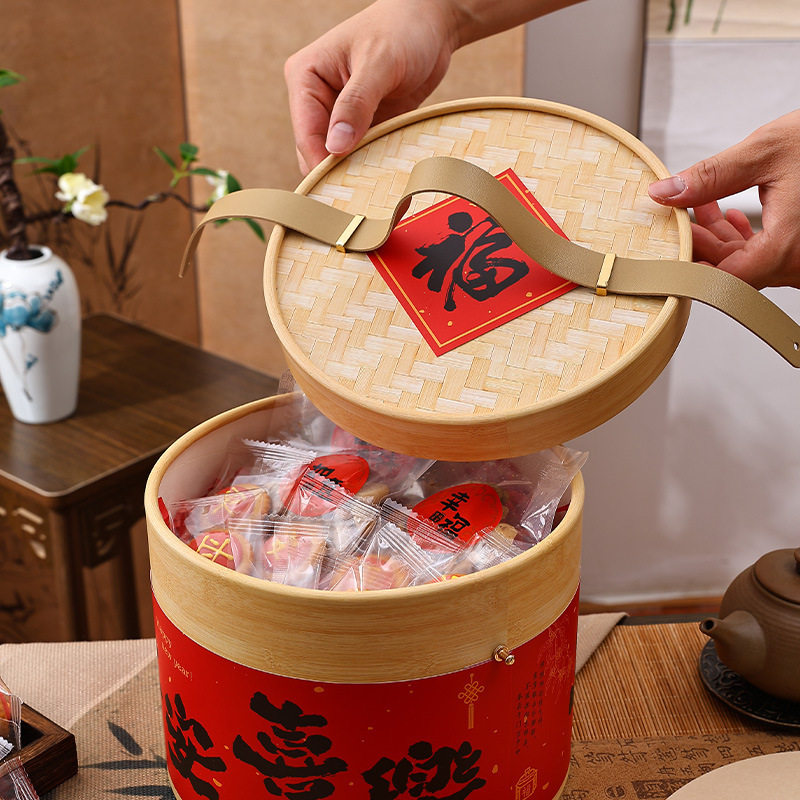 2026高档礼盒手提年货礼盒暴富春节空盒特产抱抱桶坚果新年包装盒,淘宝优惠券,粉丝福利购,淘宝优惠卷