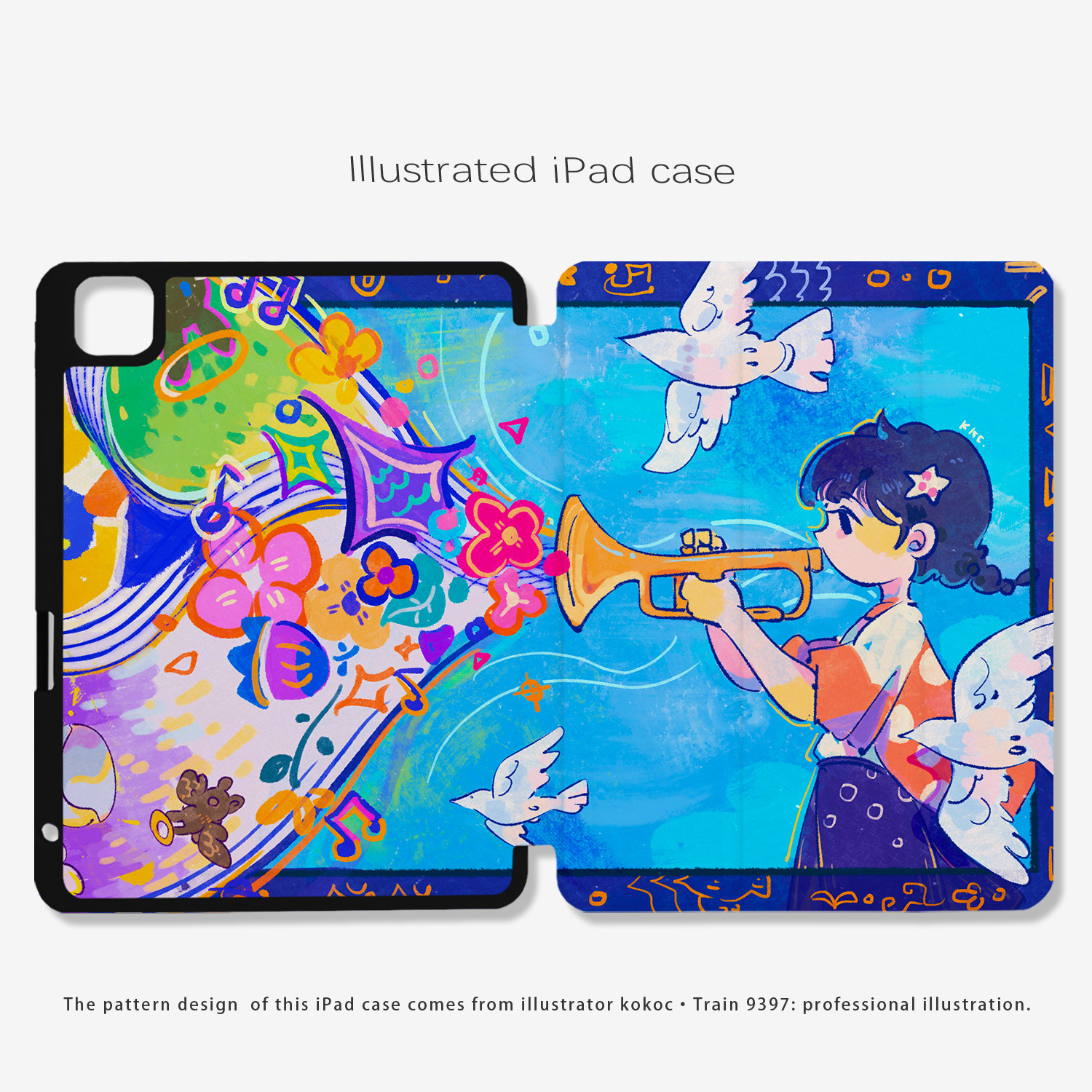 9397 KOKOC ipad平板壳适用于ipadpro2018/2020/2024 10.9 11寸12.9寸13寸黑色机壳,淘宝优惠券,粉丝福利购,淘宝优惠卷