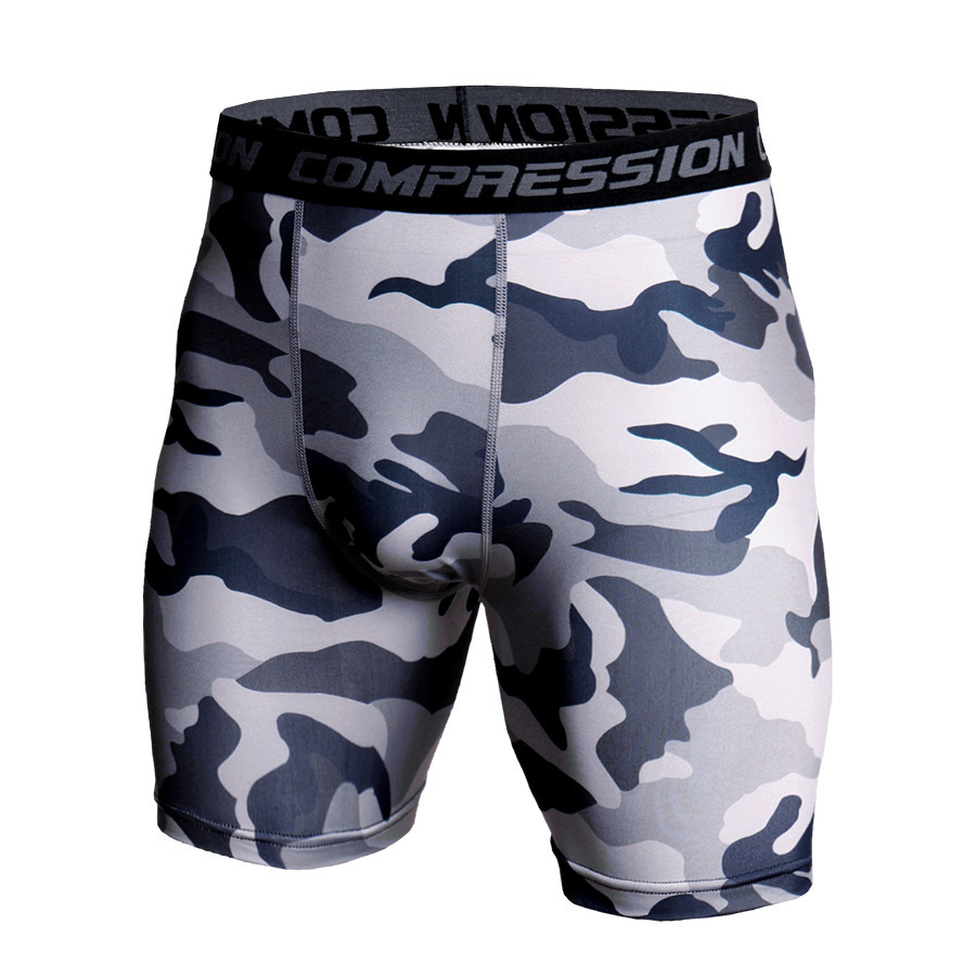 Man sumer training pro compression shorts   健身弹力速干短裤 - 图2