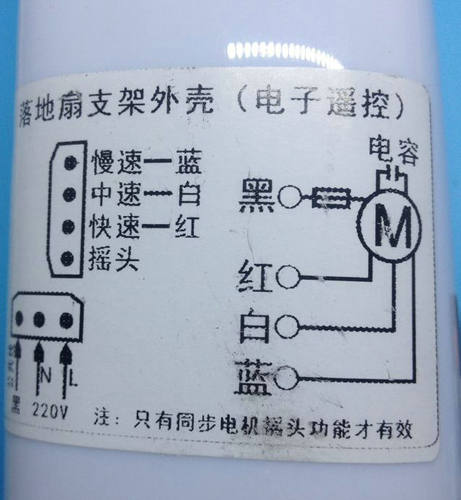 万能遥控风扇接线盒 电脑型落地扇箱体改装外壳电路板 电风扇配件 - 图2