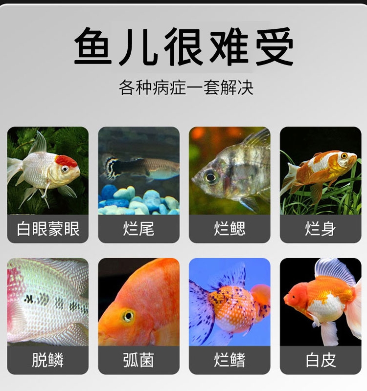 呋喃精粉黄粉鱼用消毒防腐抑菌剂实验用水族金鱼水霉炸鳞观赏鱼用 - 图0