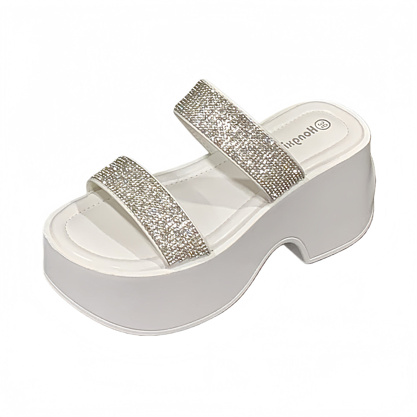 女款厚底坡跟凉拖鞋外穿时尚2026年泡沫底百搭一字拖超高跟一字带,淘宝优惠券,粉丝福利购,淘宝优惠卷