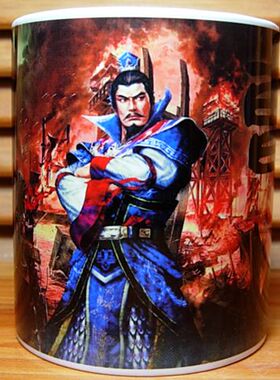 三国演义摆件礼物茶杯工艺品