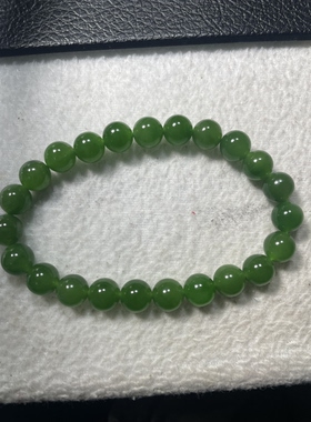 和田玉碧玉高品质卡8手链